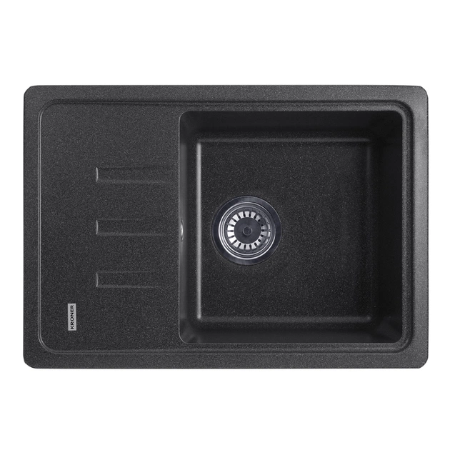 Мийка кухонна Kroner KompositGRB-6243 (CV031063) - изображение 1