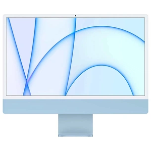 Комп'ютер Apple A2438 24" iMac Retina 4.5K / Apple M1 with 8-core GPU, 512SSD, Blue (MGPL3UA/A) зображення 1