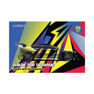 Альбом для малювання Cool For School на скобі CFS, 20 аркушів (CF60902-07) зображення 1