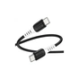 Дата кабель USB-C to USB-C 1.0m 60W silicone X82 black HOCO (6931474768599) - уменьшенное изображение 1