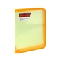 Папка на блискавці Axent об'ємна A4 550 мкм Прозора Жовта (1801-25-A) - зменшене зображення 1