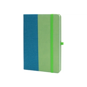 Книга записна Optima А5 COMBI-18, тверда обкладинка, гумка,лінія (O20125-18) зображення 1