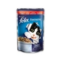 Вологий корм для кішок Purina Felix Fantastic в желе з яловичиною 100 г (7613035072626) - зменшене зображення 1