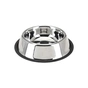 Посуд для собак Swastik Industries Миска металева на гумі 1 л (2700000021927) - зменшене зображення 1