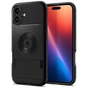 Чохол-накладка Spigen Slim Armor with MagFit для Apple iPhone 16 Plus Black (ACS08098) - зменшене зображення 1