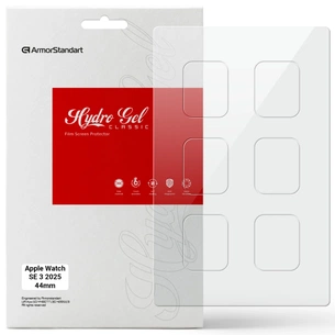 Плівка захисна Armorstandart hydrogel Apple Watch SE 3 2025 44mm 6 pcs (ARM88736) зображення 1