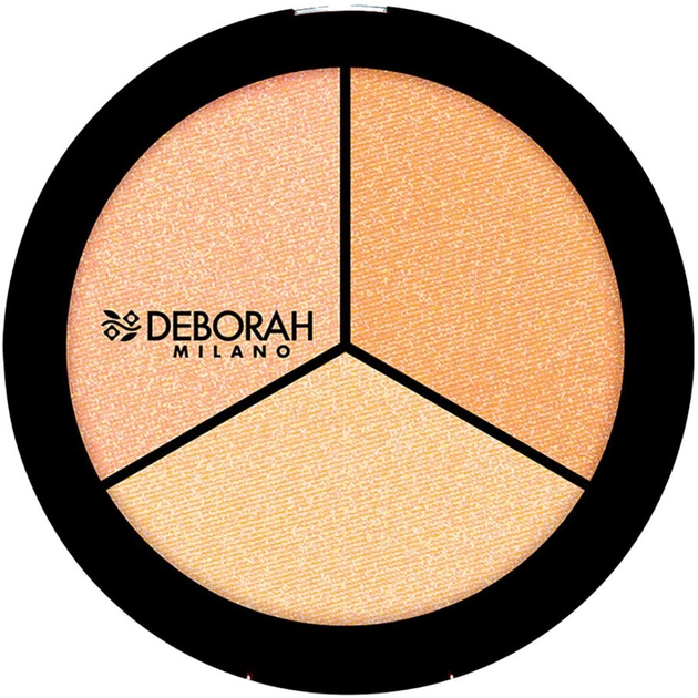 Хайлайтер Deborah Highlighter Trio Palette (8009518330144) - picture 1