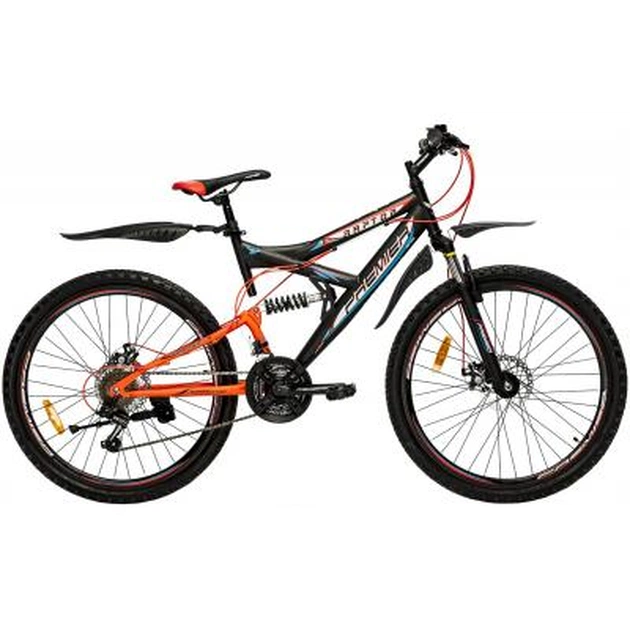 Велосипед Premier Raptor 26 Disc 18" Black - Orange 2018 (SP0004702) - зображення 1