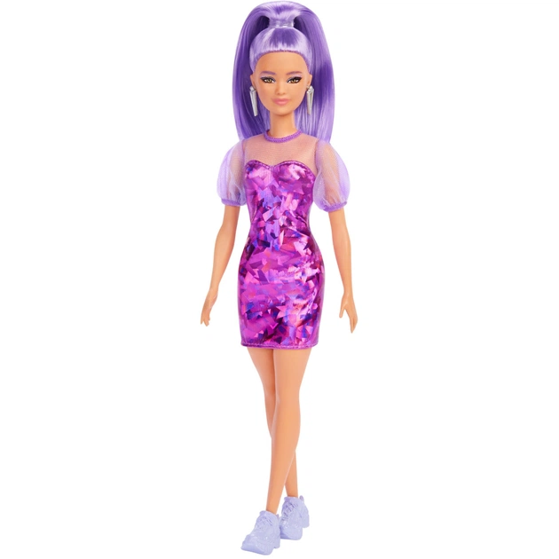 Лялька Barbie Модниця у фіолетових відтінках (HBV12) - зображення 1