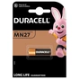 Батарейка Duracell MN27 12V спеціалізована лужна, A27/27A/V27A/8LR732, 1 шт. в упаковці (5007388) - уменьшенное изображение 2