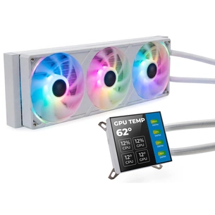 Система рідинного охолодження Vinga Storm White зображення 1