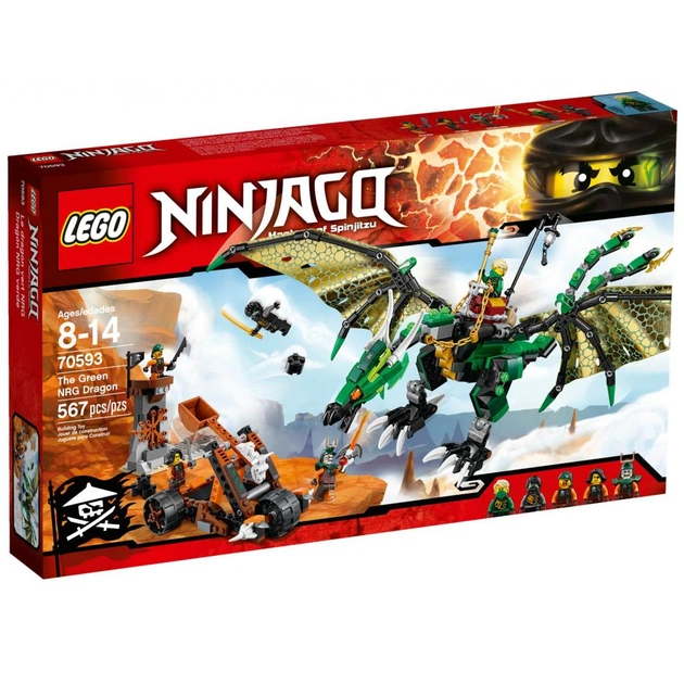 Конструктор LEGO Ninjago Зелений Дракон (70593) - изображение 1