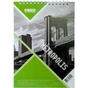 Блокнот Buromax на пружине сверху METROPOLIS, А-5, 48л., клетка, карт.облож (BM.24545101-15) - уменьшенное изображение 1