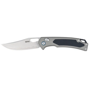 Нож SRM Retriever 9203-AK, Black G10/Aluminium, Stonewash (9203-AK) изображение 1