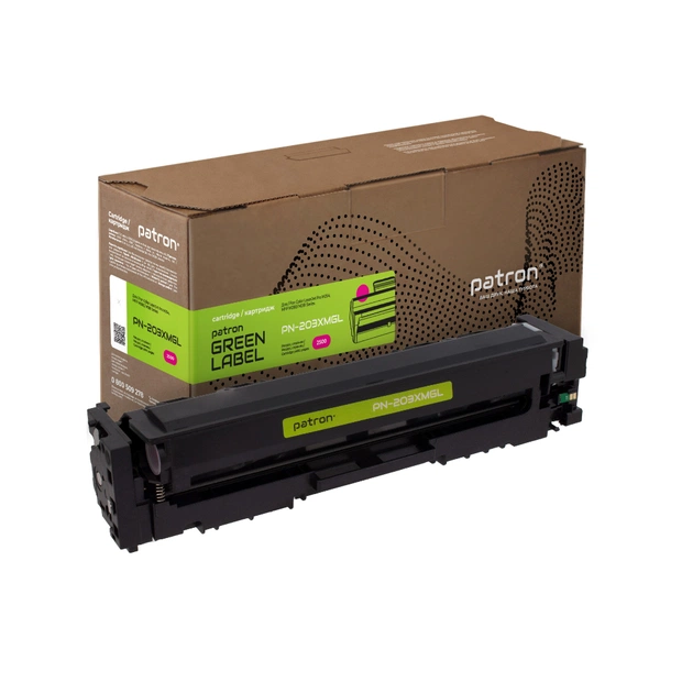 Картридж Patron HP 203X (CF543X) magenta Green Label (PN-203XMGL) - зображення 1