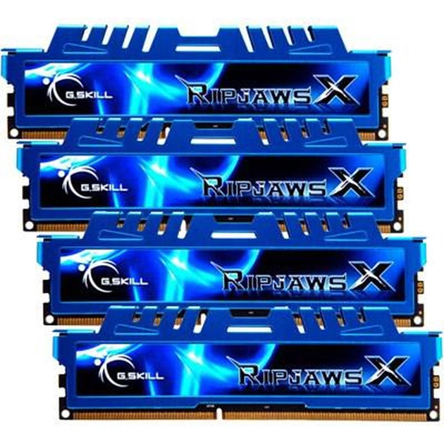 Модуль пам'яті для комп'ютера DDR3 32GB (4x8GB) 2400 MHz G.Skill (F3-2400C11Q-32GXM) - зображення 1