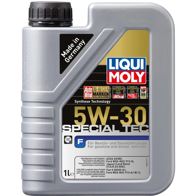 Моторна олива Liqui Moly Special Tec F 5W-30 1л. (2325) - изображение 1