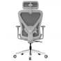 Офісне крісло Mealux Q1 Air Grey (HF-Q1 M/G) - зменшене зображення 9