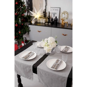Доріжка на стіл Прованс Перлина Silver 40х180 см (037579) зображення 1