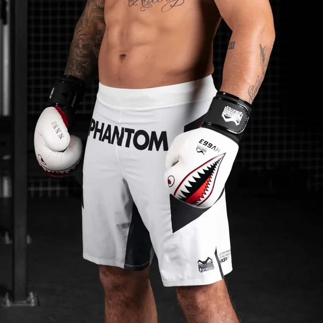 Боксерські рукавички Phantom Fight Squad Weiss White 16 унцій (PHBG2218-16) - изображение 9