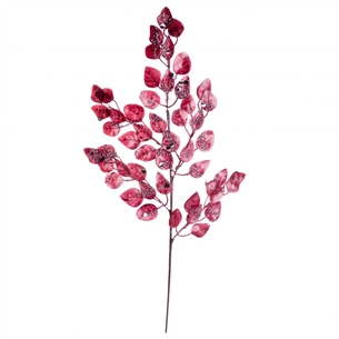 Декоративна гілка YES! Fun 75 см, малинова, гліттер (974602) picture 1