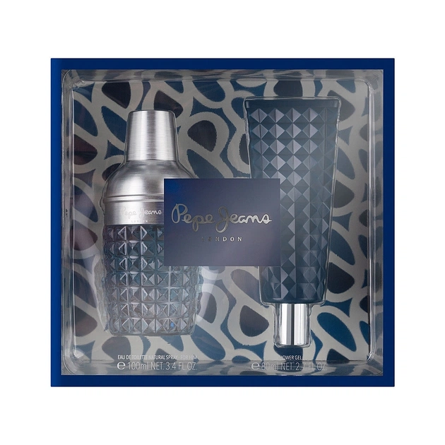 Набір косметики Pepe Jeans For Him туалетна вода 100 мл + гель для душу 80 мл (8436581949094) - picture 1