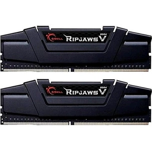 Модуль пам'яті для комп'ютера DDR4 16GB (2x8GB) 3200 MHz Ripjaws V G.Skill (F4-3200C16D-16GVKB) зображення 1