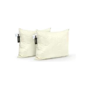 Подушка MirSon Набір шовкових 1617 Eco Light Creamy середні (2200002652483) зображення 1