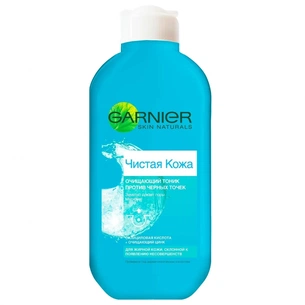 Тонік для обличчя Garnier Skin Naturals Чиста шкіра від жирного блиску 200 мл (3600540042989/3600010018278) зображення 1