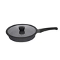 Сковорода Ringel Zitrone black с крышкой 28 см (RG-2108-28 BL) - зменшене зображення 2