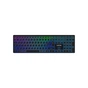 Клавіатура Canyon HKB-W11 Slim Dual Mode Wireless/Bluetooth RGB UA Black (CNS-HBTK11B) - зменшене зображення 1