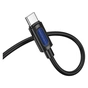 Кабель мультимедійний USB-C to 3.5mm M 1.0m silicone black BOROFONE (6941991114410) - зменшене зображення 3