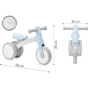 Біговел MoMi Tedi Light Blue (ROBI00037) - зменшене зображення 8