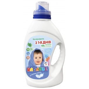 Гель для прання Карапуз Sensitive для дитячої білизни 1.5 л (4820049381856) зображення 1
