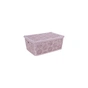 Кошик для зберігання Violet House 0404 №2 Ажур з кришкою Powder 14 л (0404 №2 Ажур PW з/кр. 14 л) - уменьшенное изображение 1