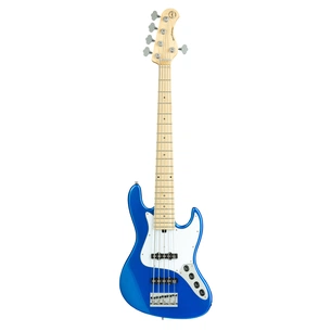 Бас-гітара Sadowsky MetroExpress 21-Fret Vintage J/J Bass Maple 5-String - Ocean Blue Metallic High Polish (SME21VJ5 J2M OKU FR) зображення 1