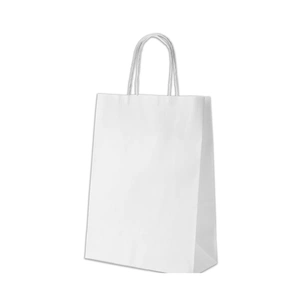 Подарунковий пакет Куверт 100 Ecobag паперовий, 24х10х32 см білий (BAG-KUV-240100360-WH) изображение 1