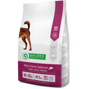 Сухий корм для собак Nature's Protection Mini extra Salmon Adult Small breeds 2 кг (NPS45737) зображення 1
