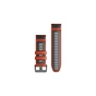 Ремінець до смарт-годинника Garmin epixPRO (g2), 20mm QuickFit Fl Red/Grpht Silicone (010-13279-04) - зменшене зображення 2
