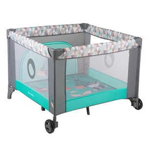 Дитячий манеж Lionelo Fie колір - turquoise scandi (LO.FE05) зображення 1