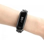 Ремінець до фітнес браслета XoKo Decorative для Xiaomi Mi Band 3/4 Black (XK-XM-NG-Black) - зменшене зображення 5