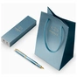 Ручка пір'яна Parker IM 17 Rituals Turquoise Green GT  FP F + Пакет Parker Rituals (29 111) - зменшене зображення 6