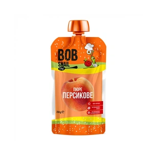 Дитяче пюре Bob Snail Равлик Боб Персик 250 г (4820219343912) зображення 1
