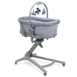 Ліжечко Chicco Колиска для новонародженого 5 в 1 Baby Hug Pro, сірий (87076.40) зображення 1