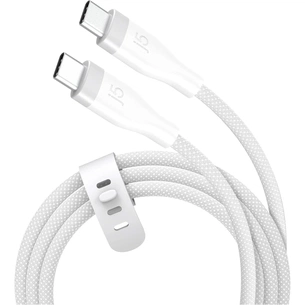 Дата кабель USB-C to USB-C 1.8m 60W (20V/3A) premium J5create (JUCX18L18W-N) изображение 1