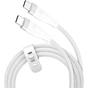 Дата кабель USB-C to USB-C 1.8m 60W (20V/3A) premium J5create (JUCX18L18W-N) - зменшене зображення 1