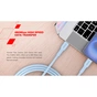 Дата кабель USB-C to USB-C 1.0m OnWire 60CL C-C 60W COLOR Braided 1m Light Blue Canyon (CND-CCAP60AB10LBL) - зменшене зображення 5