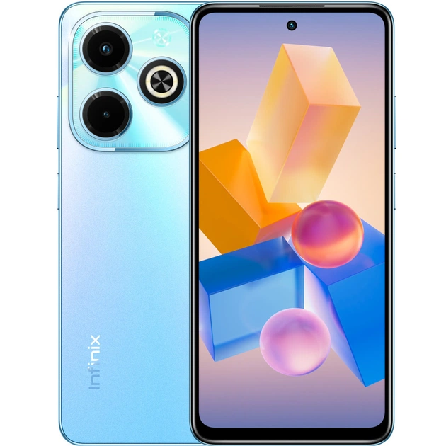 Мобільний телефон Infinix Hot 40i 8/256Gb NFC Palm Blue (4894947012822) - изображение 1