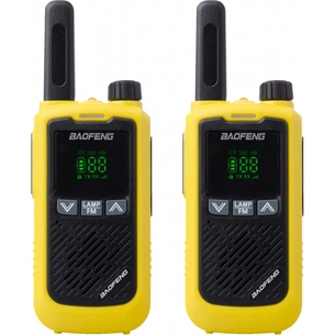 Портативна рація Baofeng BF-T17 Yellow Twin Pack зображення 1