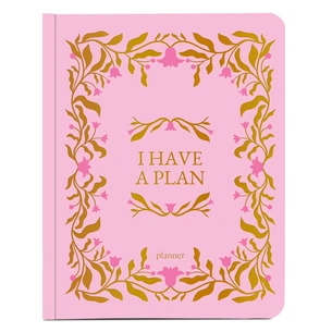 Планер Orner I have a plan, рожевий з плетінням (orner-2737) зображення 1